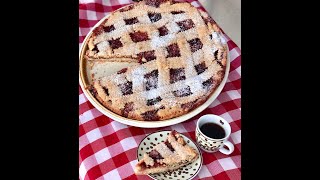 How to Make CROSTATA Delicious Italian Jam Tart [upl. by Assenav821]