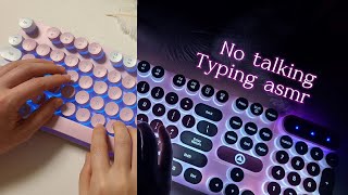 30분 타자소리 mechanical keyboard asmr [upl. by Alyakim477]