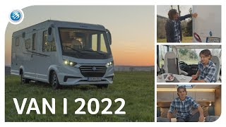 The Compact ClassA Motorhome KNAUS VAN I [upl. by Ellehcal]