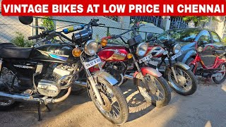 YAMAHA RX135 SUZUKI SAMURAI SUZUKI MAX100R MOFA RAJDOOT BOBBY FOR SALES CHENNAI  ARK Diaries [upl. by Sitra]