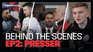 Lawrence Okolie vs Michal Cieslak Fight Week Ep 2 Press Conference Behind The Scenes [upl. by Chrisman]