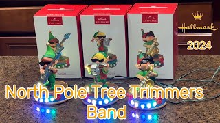 Hallmark Keepsake 2024 North Pole Tree Trimmers Band [upl. by Eveam]