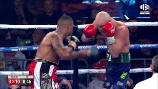 Mateo Tapia vs Renold Quinlan  TKO 2021 [upl. by Rosalee]