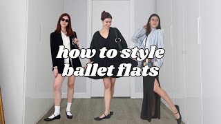 How to style ballet flats in 2024 🩰 [upl. by Doroteya]