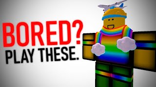 5 Roblox Games to CURE Your BOREDOM [upl. by Jammal]