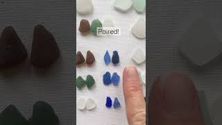 Sea glass jewelry making shorts wabisabi [upl. by Kilar]