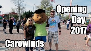 CAROWINDS Opening Day New County Fair Rides [upl. by Woodhead]