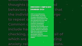 OCD Explained How to Recognize and Treat ObsessiveCompulsive Disorder psychology mentalhealth [upl. by Oludoet]