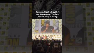 Jensen Ackles finds out he’s cast in upcoming ‘The Boys’ spinoff ‘Vought Rising’ [upl. by Euginimod]