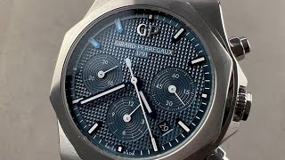 GirardPerregaux Laureato Chronograph 810201143111A GirardPerregaux Watch Review [upl. by Abixah]