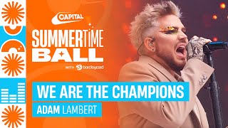 Adam Lambert  We Are The Champions Live at Capitals Summertime Ball 2023  Capital [upl. by Priest]