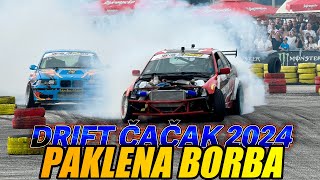 LUDILO NA DRIFTU U ČAČKU 2024SUPERTURBO ZGAZIO 600KM [upl. by Izawa805]