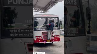 PUNJAB ROADWAYS bus drivery punjabroadways busdriver [upl. by Friedberg]