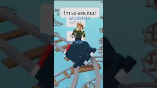 Pranking people in ROBLOX Cart Ride 😂 roblox funny memes cartrideroblox robloxmemes [upl. by Ahens]