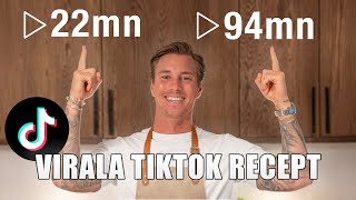 ÅTERSKAPAR VIRALA TIKTOK RECEPT [upl. by Ykcim]