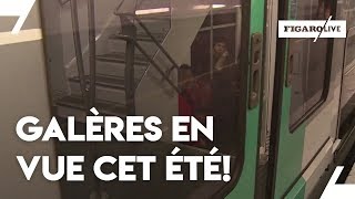 ATTENTION dans les transports à Paris cet été [upl. by Niwled]