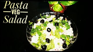 PASTA SALAD  Simple Recipe in Malayalam  Mallu Vibes [upl. by Joslyn]