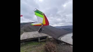 Hanggliding Serrig Februar 2024 [upl. by Einial964]