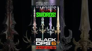 NEW Citadelle Des Morts Wonder Weapon Swords REVEALED Black Ops 6 Zombies [upl. by Aynekat]