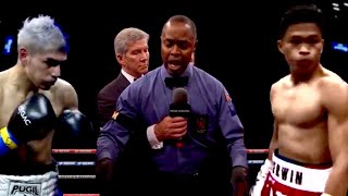 Jerwin Ancajas vs Fernando Martinez full fight highlights knockouts punch comparisons [upl. by Aihsekan722]