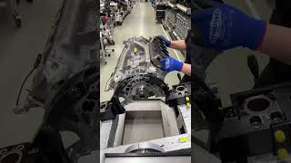 Assembly Process of the Mercedes V8 Engine [upl. by Damle]