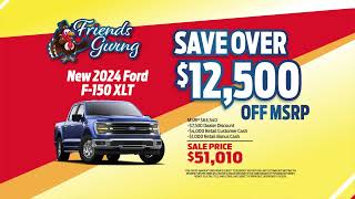 Friendsgiving Deals  Save big on Ford Trucks [upl. by Ivah]