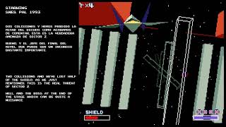 Starwing SNES PAL  Level 3 100  Gameplay No Commentary [upl. by Airdnal7]