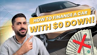 How To Finance A Car With 0 Money Down [upl. by Henryetta]