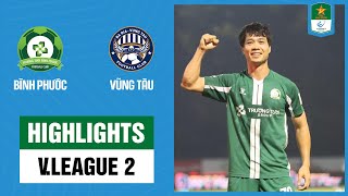 Highlights Bình Phước  Bà Rịa Vũng Tàu  Công Phượng gánh team rượt đuổi như phim hành động [upl. by Gensmer]