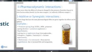 Drug interaction  التفاعلات الدوائية الحلقة 7 [upl. by Nuhsar]