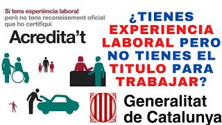 Preinscripción Acreditat Gencat 2021 [upl. by Yrrem]