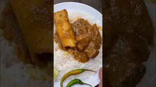 Spicy Laal Bhuna Gosto Recipe shorts asmr cooking [upl. by Ggerc562]