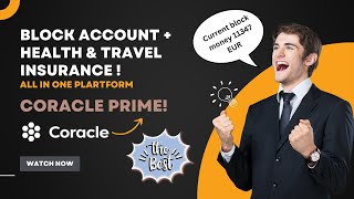 How to open Block account Health amp Travel Insurance with Coracle Prime coracle [upl. by Wyly]