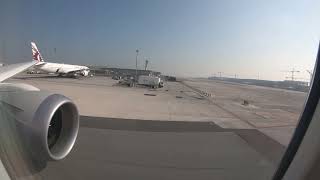 Takeoff 7879 Qatar Airways  Doha Airport [upl. by Festa]