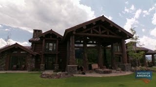 Yellowstone Cabin  Epic Log Homes [upl. by Nnylatsyrc]