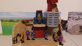 Cobra island base Part 2 gi joe 3 34 diorama 118 scale 😎 Cooltoys [upl. by Battat23]