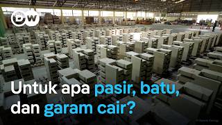 Pasir batu bata dan garam cair Solusi penyimpanan energi terbarukan masa depan  DW Business [upl. by Conover]