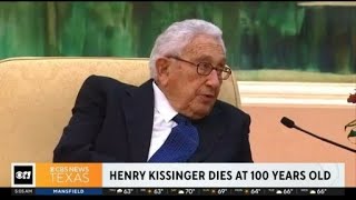 Henry Kissinger dies at 100 [upl. by Ody63]