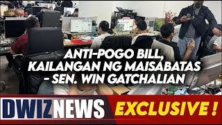 ANTIPOGO BILL KAILANGAN NG MAISABATAS  SEN WIN GATCHALIAN USAPANGSENADO [upl. by Nivlam]