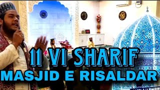 11 vi shareefMasjid risaldar💗byana by Hafiz Shahbaz hasni qadriviralvideoalahazratislamicscholar [upl. by Einnor678]