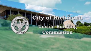 City of Richmond Unsafe Building Committee Meeting of April 16 2024 [upl. by Latihs]