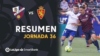 Resumen de SD Huesca vs Real Zaragoza 11 [upl. by Allertse]