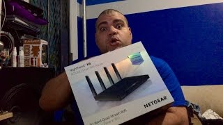 Unboxing Netgear Nighthawk x8 R8500 AC5300 [upl. by Attoynek]