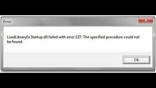 loadlibraryex startupdll failed with error 193 premiere cs6 fix [upl. by Ahsael]