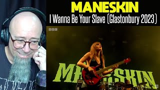 Måneskin  I Wanna Be Your Slave Glastonbury 2023 Reaction [upl. by Nosmoht]