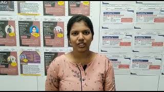 Success story of QSpiders JSpiders Student Sneha S Placed as Software Engineer [upl. by Artimas]