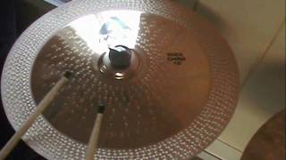 Zildjian ZBT vs Paiste Alpha 18quot China [upl. by Peony96]