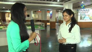 Adamas University  Placement Diaries  DEBARATI ROY MBA [upl. by Olav]