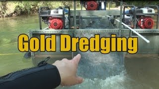 Gold Dredging Tips Where to Dredge and Some Gold [upl. by Ayana]