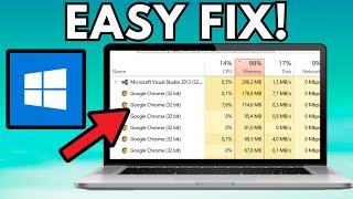 How To Fix High RAM  Memory  CPU  DISK Usage on Windows [upl. by Aicelav]